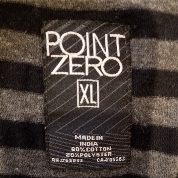 POINT Zero Striped Cardigan - Picture 5 of 5
